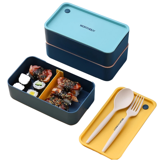 Japanese Kids Lunch Box With Movable Compartments