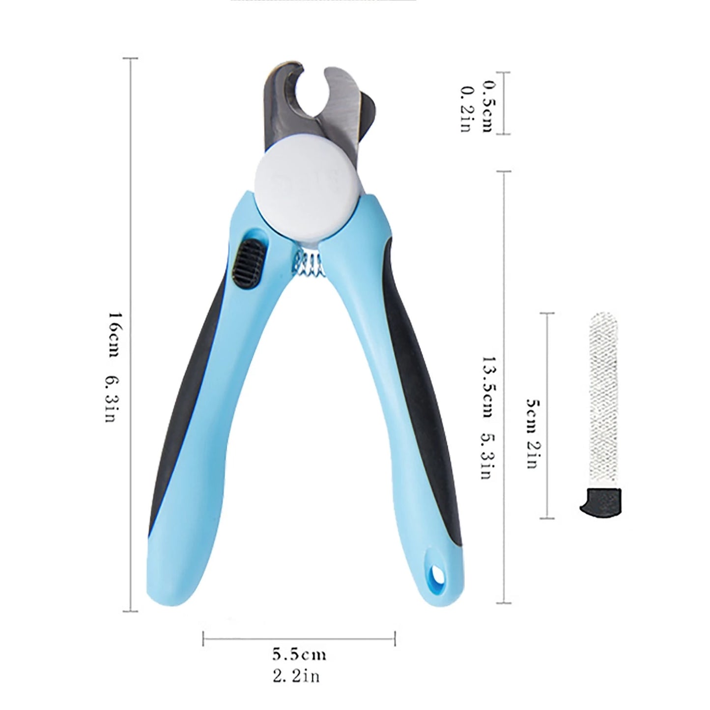 Dog Nail Clippers and Trimmer with Safety Guard to Avoid Over-Cutting Nail