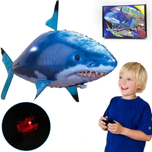 Remote Control Flying Shark Balloon - Air Swimmers Shark Balloon for an Exciting Experience