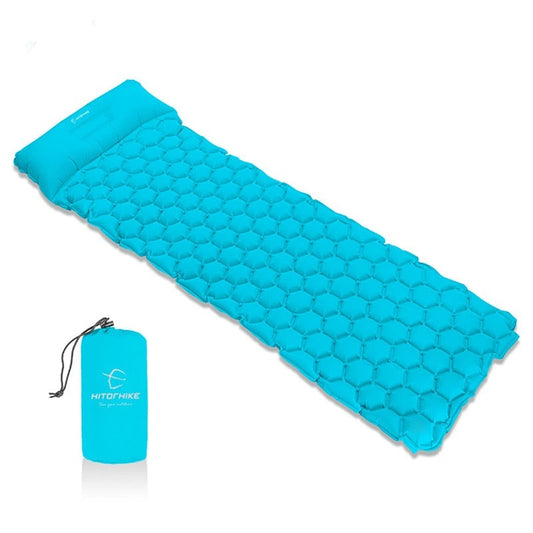 Outdoor Sleeping Pad with Built-in Pillow
