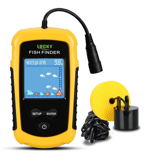 LUCKY Kayak Portable Fish Depth Finder Water Handheld Ice fishing fish finder