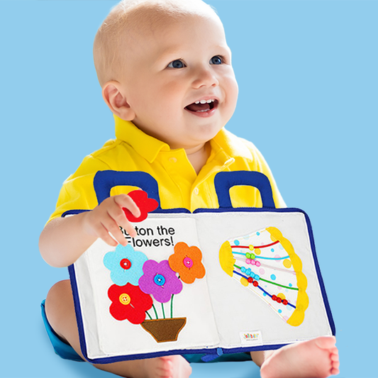 Montessori Toys 0-36M Baby Cloth Book Learning Education