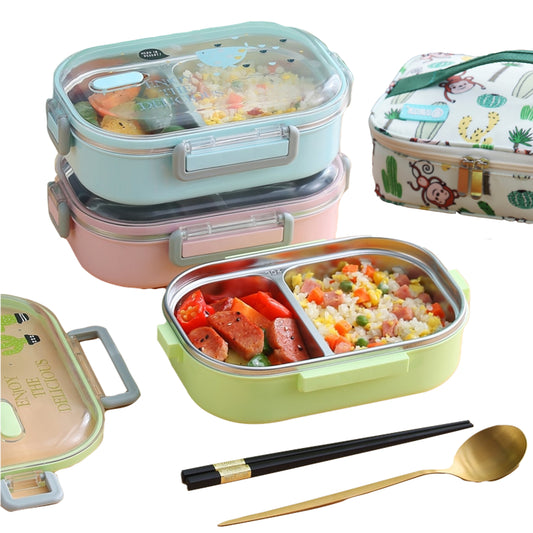 Portable School Bento Lunch Box