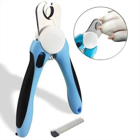 Dog Nail Clippers and Trimmer with Safety Guard to Avoid Over-Cutting Nail