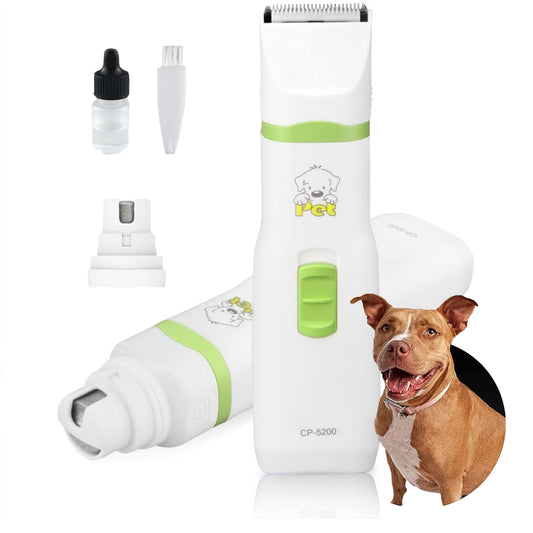 Pet grinder and clipper 2 in 1 kit