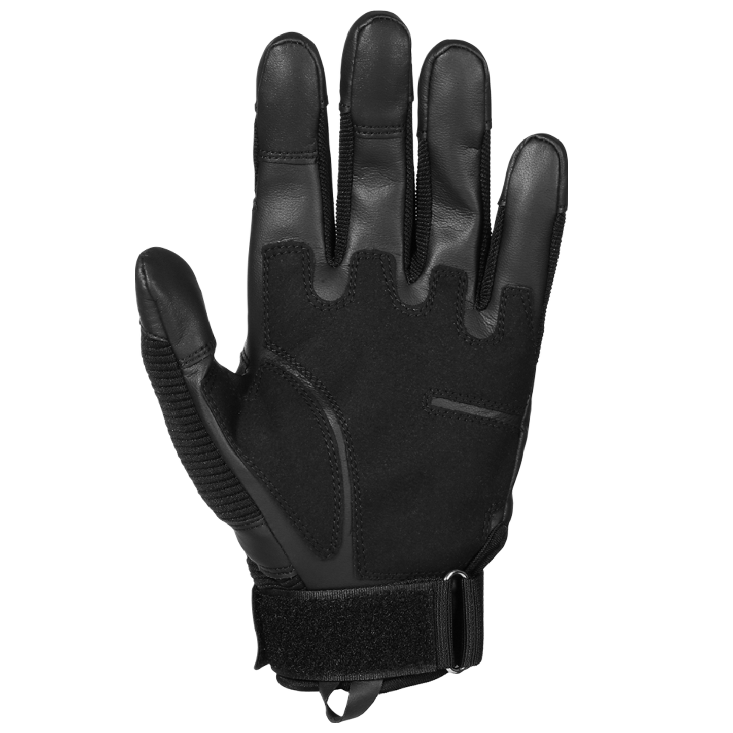 Touch Screen Full Finger Glove Black