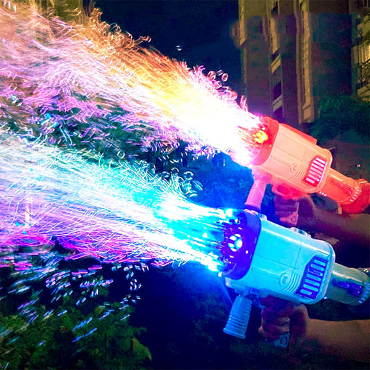 Gigantic Bubble Gun Built-in RGB Lights with bubble liquid