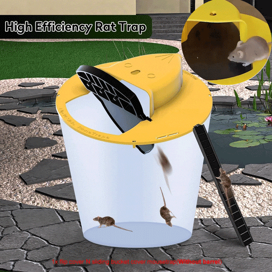 Mouse Trap - smart flip n slide bucket lid catcher