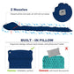 blow up self inflating backpacking sleeping mattress pad for camping