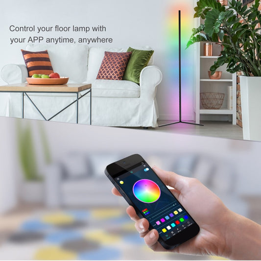 Smart Corner Floor RGB Lamp built-in wifi