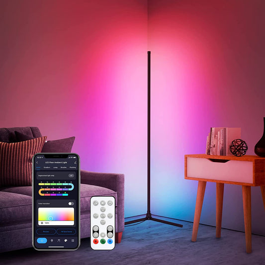 Smart Corner Floor RGB Lamp built-in wifi