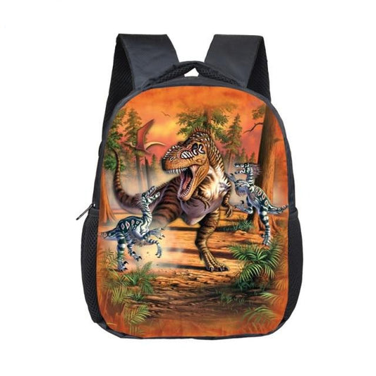 Dinosaur Cartoon Magic Dragon Backpack for Kids