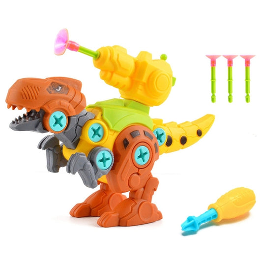 DIY Building Dino Set with Drill ,Take Apart Dinosaur Toys for Kids