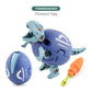 4Pcs/Set take apart dinosaur toy Egg Assembling Deformation Toy