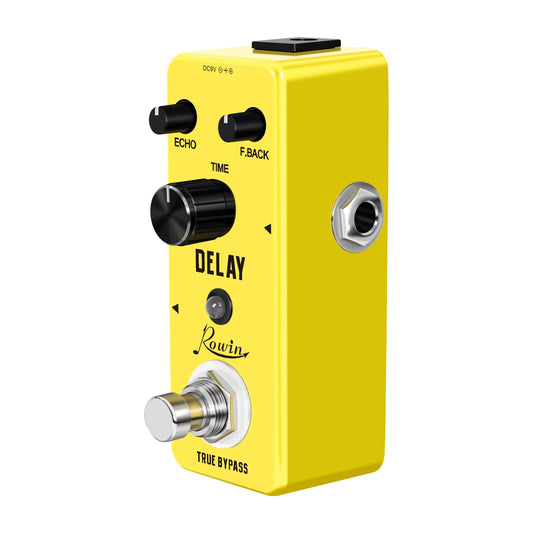 Yellow Fall Vintage Pure Analog Delay Guitar Effect Pedal True Bypass