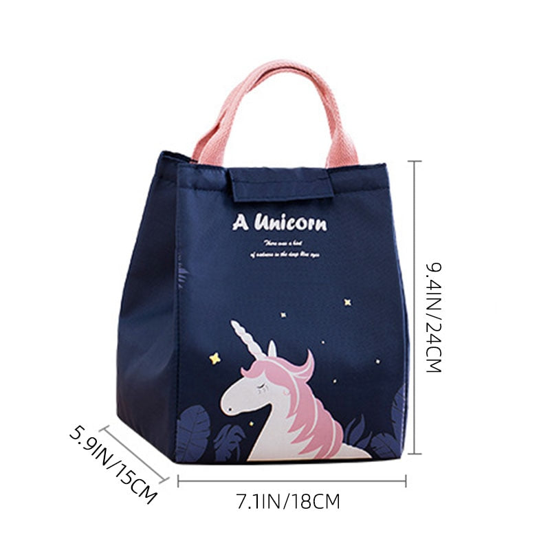 Cartoon Cooler Lunch Bag for Picnic Travel Thermal