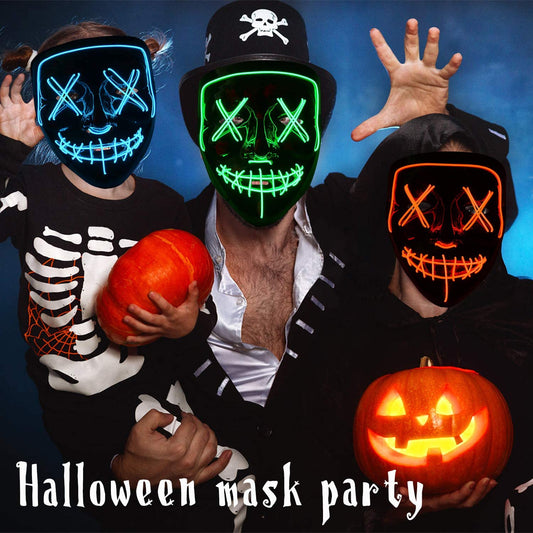 Led Mask Halloween Party