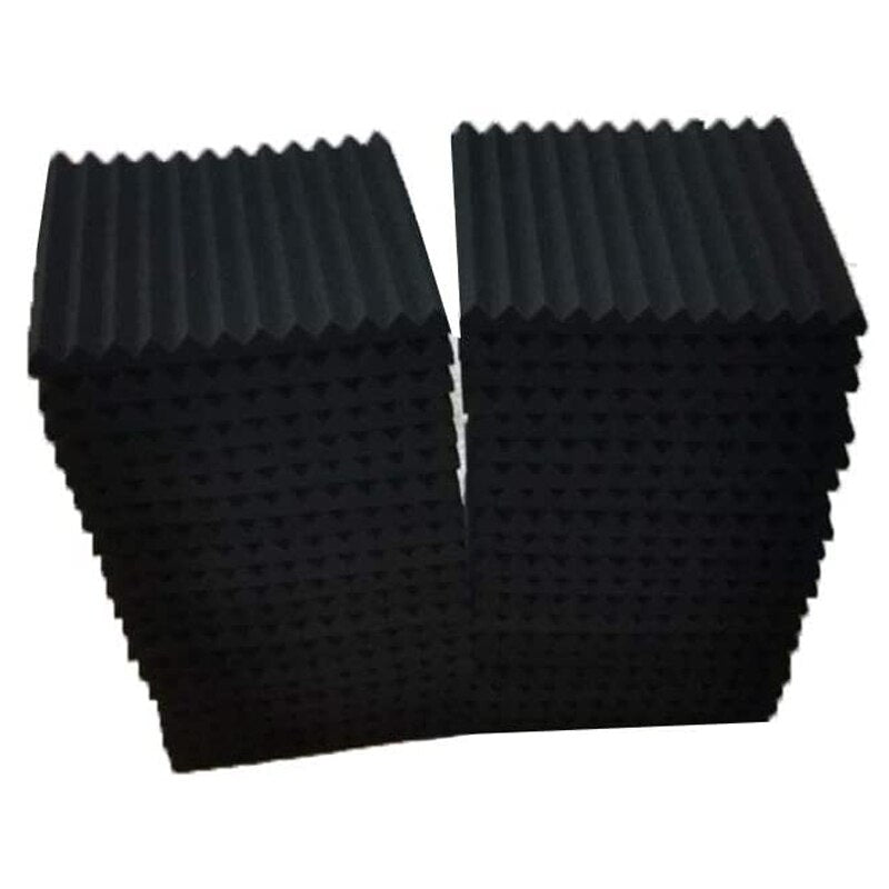 Acoustic Panels Soundproof 50 Pack Studio Foam for Walls Sound Absorbing Panels Sound Insulation Panels Wedge for Home Studio Ceiling