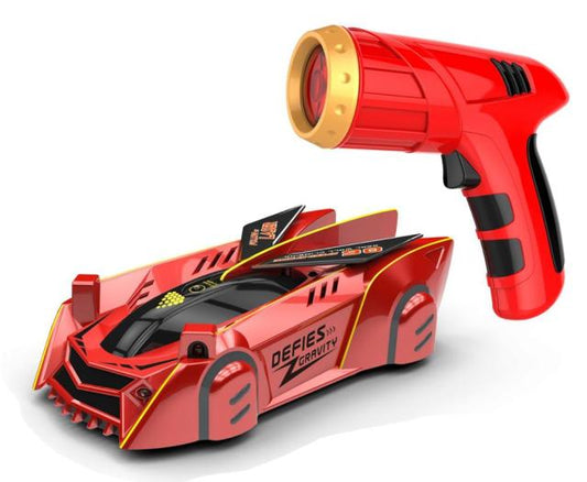 Laser Wall Climbing Car Toy with Remote Control red