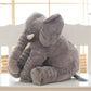 Baby Elephant Pillow, Cute  Kids Sleeping Back Cushion