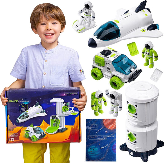 Space Toy Set for Kids 3-8