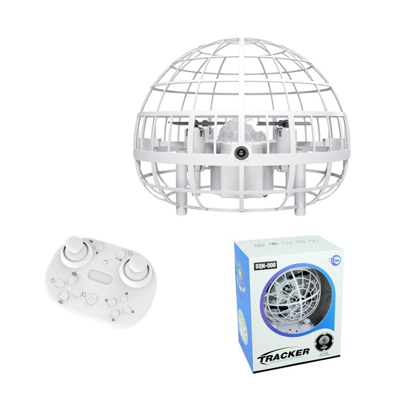 Upgraded flying UFO ball Mini Drone with RC controller Built-in RGB Lights