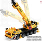 City Technician Construction Engineering Mobile Crane Vehicle Bricks Set Building Blocks Creative Kids Toys For Children Gifts